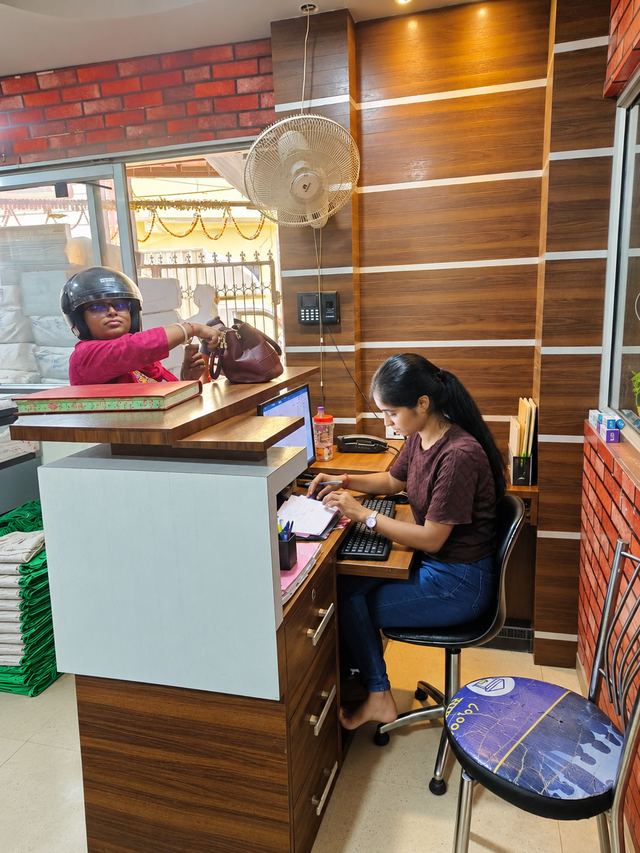 Front Desk at Designer Wave, Siliguri