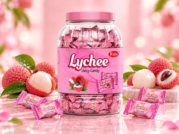 Lychee Juicy Candy — Candy & Lollipops design by Designer Wave