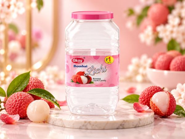 Lychee Candy Jar — Candy & Lollipops design by Designer Wave