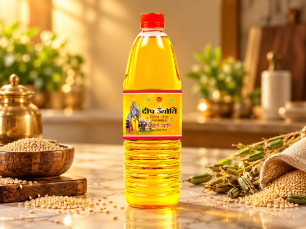 Golden Sesame Oil — Edible Oil design by Designer Wave