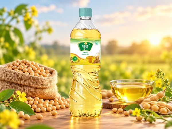 Pure Soybean Oil — Edible Oil design by Designer Wave