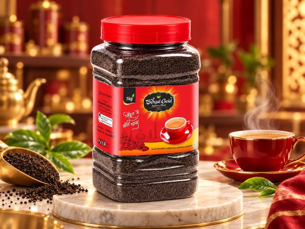 Bengal Gold Tea — Jar Labels design by Designer Wave