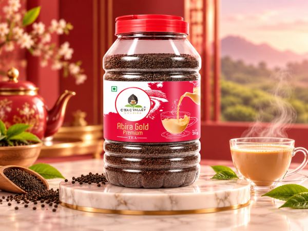Abira Gold Tea — Jar Labels design by Designer Wave