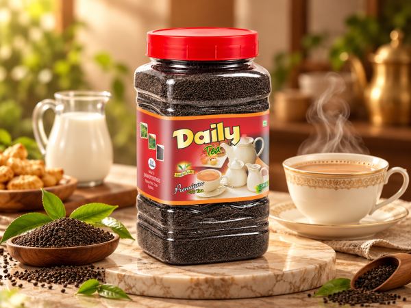Daily Tea — Jar Labels design by Designer Wave