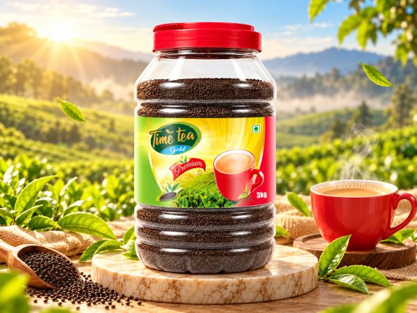 Premium Gold Tea — Jar Labels design by Designer Wave