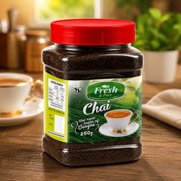 Tea Jar Label 41 — Jar Labels design by Designer Wave