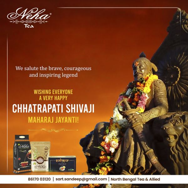 Chhatrapati Shivaji Jayanti — Social Media Post design by Designer Wave