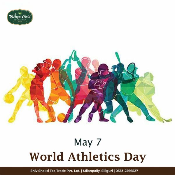 World Athletics Day — Social Media Post design by Designer Wave