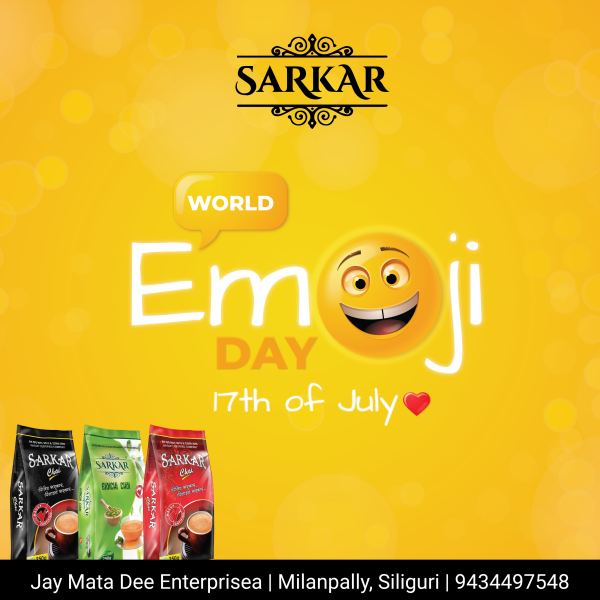 Emoji Day — Social Media Post design by Designer Wave