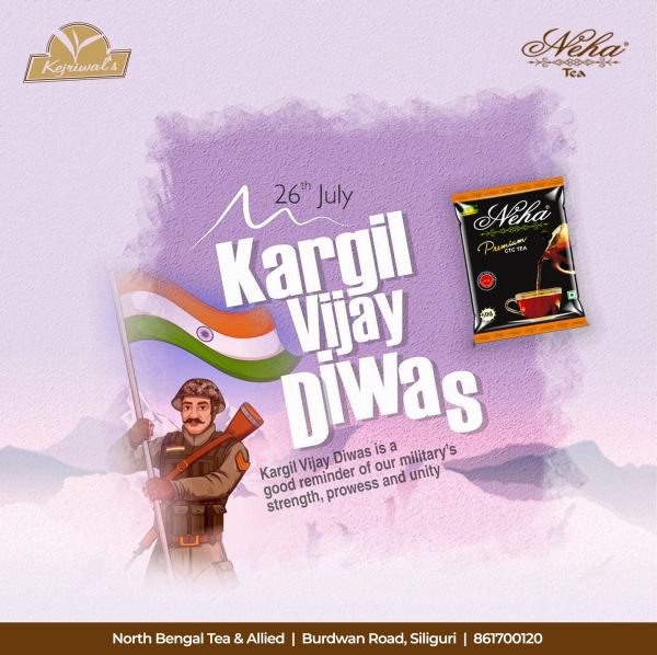 Kargil Vijay Diwas — Social Media Post design by Designer Wave