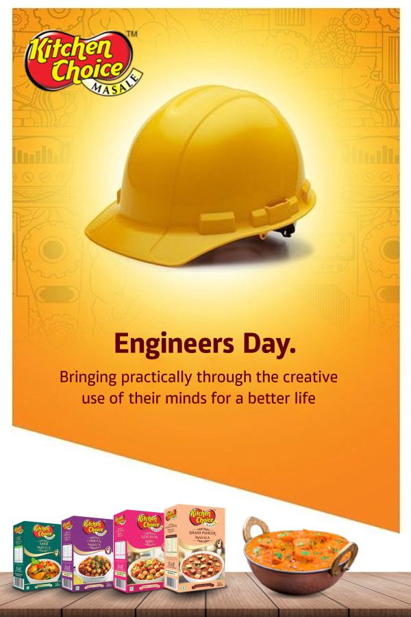 Engineers Day — Social Media Post design by Designer Wave