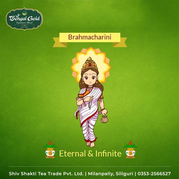 Brahmacharini — Bengal Gold — Social Media Post design by Designer Wave