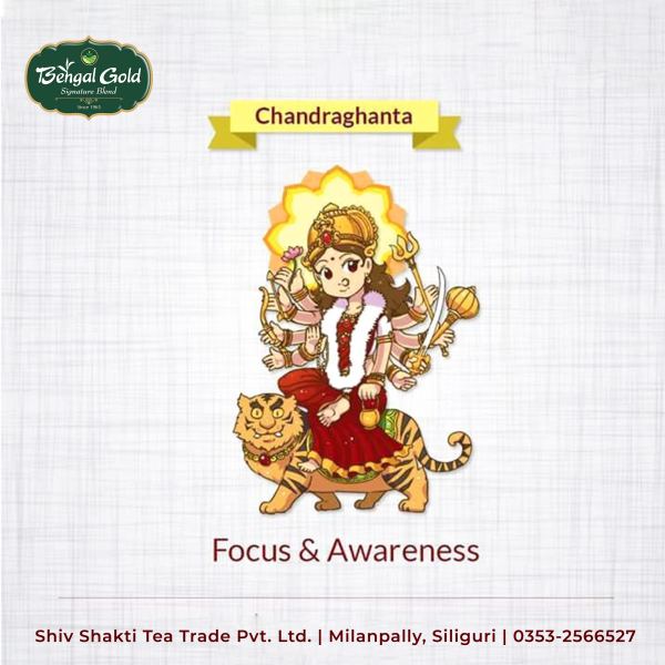 Chandraghanta Mata — Social Media Post design by Designer Wave