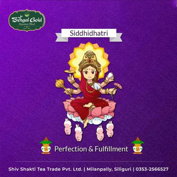 Siddhidatri Mata — Social Media Post design by Designer Wave