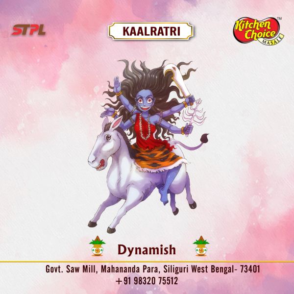 Kalratri Mata — Social Media Post design by Designer Wave