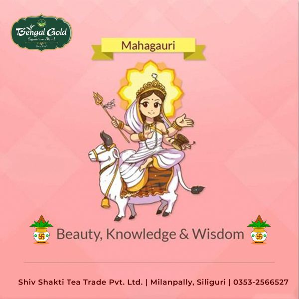Mahagauri Mata — Social Media Post design by Designer Wave