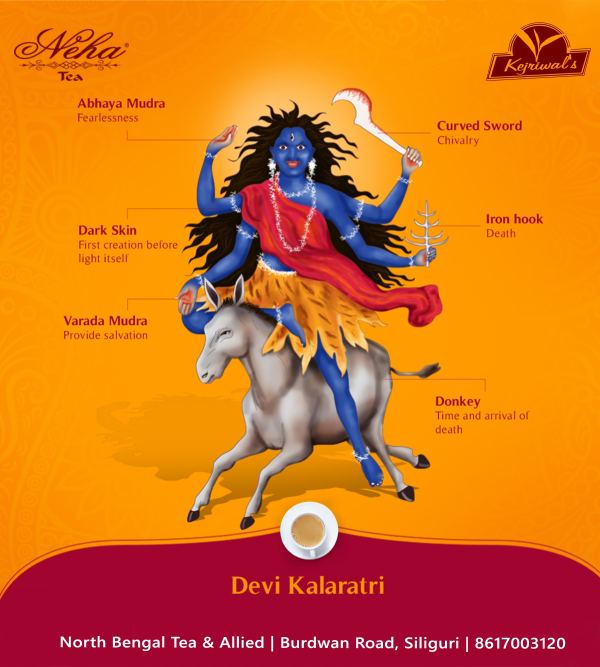 Devi Kalratri — Social Media Post design by Designer Wave