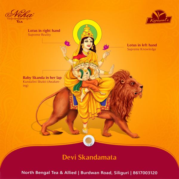 Devi Skanda Mata — Social Media Post design by Designer Wave