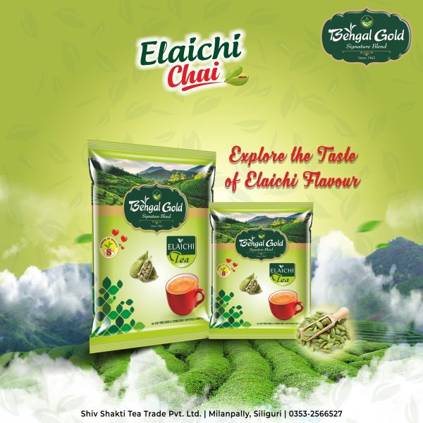 Elaichi Tea — Social Media Post design by Designer Wave