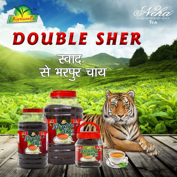 Double Sher Tea — Social Media Post design by Designer Wave