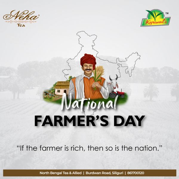 National Farmers' Day — Social Media Post design by Designer Wave