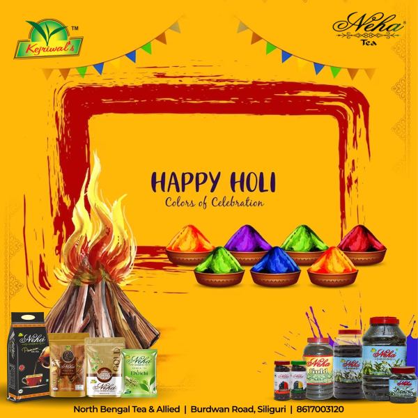 Holi — Social Media Post design by Designer Wave
