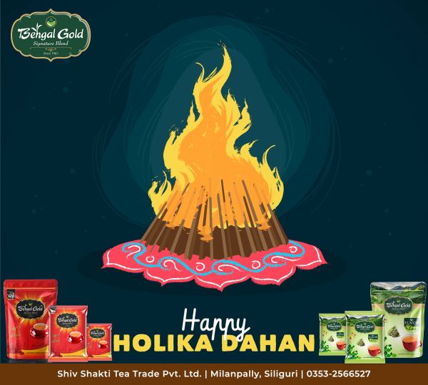 Holika Dahan — Social Media Post design by Designer Wave