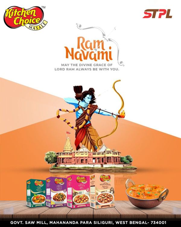 Ram Navami — Social Media Post design by Designer Wave