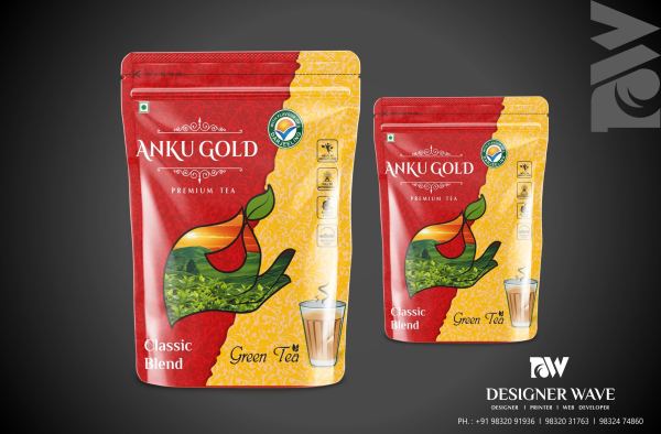 Anku Tea Premium — Tea Packaging design by Designer Wave