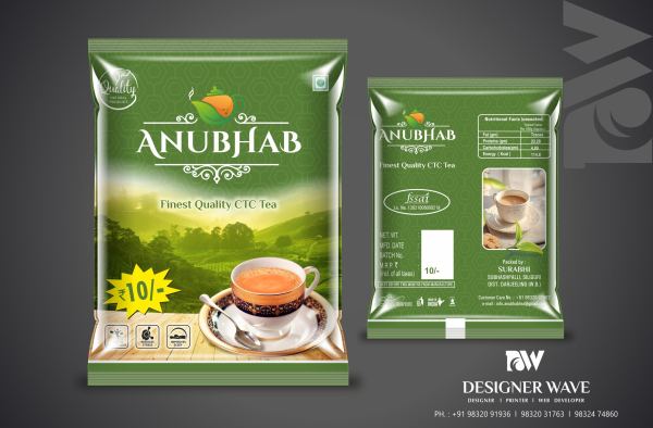 Anubhab Tea — Tea Packaging design by Designer Wave