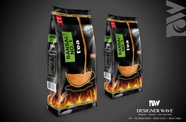 Bansal No.1 Tea — Tea Packaging design by Designer Wave