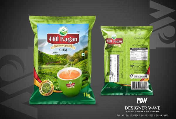Hill Garden Tea — Tea Packaging design by Designer Wave