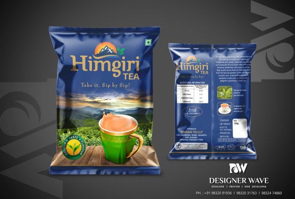 Himgiri Tea — Tea Packaging design by Designer Wave