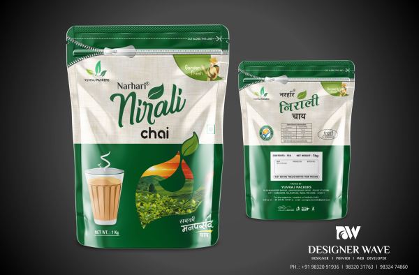 Narhari Nirali Chai — Tea Packaging design by Designer Wave