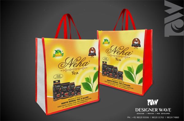 Neha Tea 10kg Bag — Tea Packaging design by Designer Wave