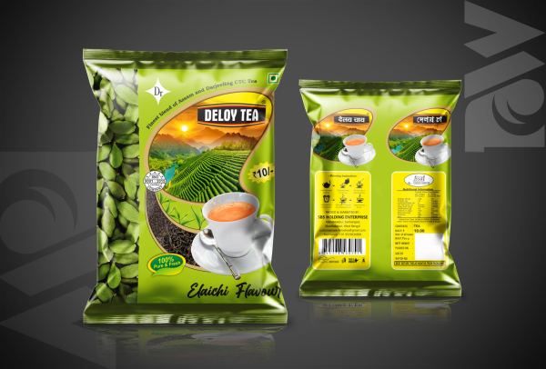 Deloy Tea — Tea Packaging design by Designer Wave