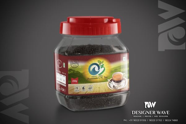 O3 Tea Premium — Tea Packaging design by Designer Wave