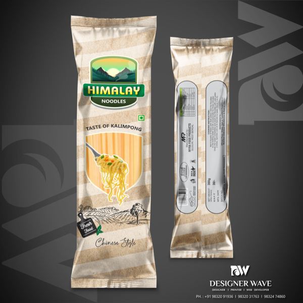 Himalay Noodles — FMCG Packaging design by Designer Wave