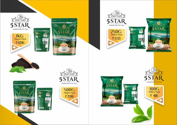 5 Star Tea Catalogue II — Catalogues & Brochures design by Designer Wave
